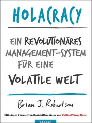 cover image of Holacracy